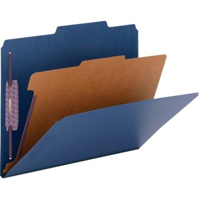 Smead SafeSHIELD 2/5 Tab Cut Letter Recycled Classification Folder (13732)