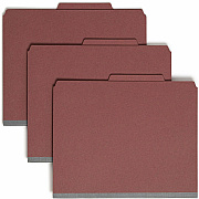 Smead SafeSHIELD 2/5 Tab Cut Letter Recycled Classification Folder (SMD13775)