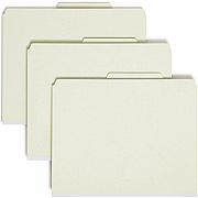 Smead SafeSHIELD 2/5 Tab Cut Letter Recycled Classification Folder (SMD13776)
