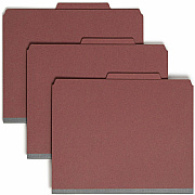 Smead SafeSHIELD 2/5 Tab Cut Letter Recycled Classification Folder (SMD14092)