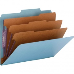 Smead SafeSHIELD Fasteners 3-Div Classification Folders (14094)