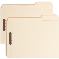 Smead 2/5 Tab Cut Letter Recycled Fastener Folder (14580)