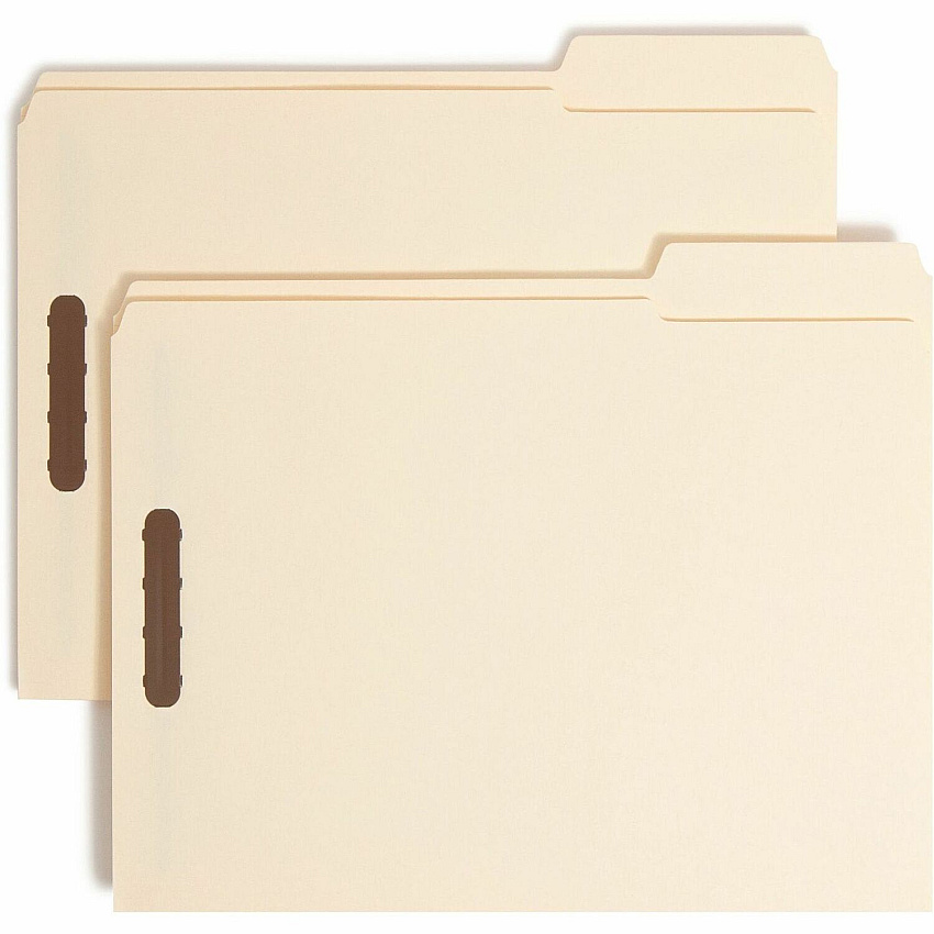 Smead 2/5 Tab Cut Letter Recycled Fastener Folder (SMD14580)