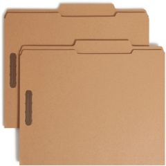 Smead 2/5 Tab Cut Letter Recycled Fastener Folder (14880)
