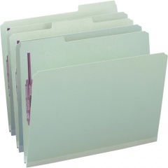 Smead 1/3 Tab Cut Letter Recycled Fastener Folder (14931)