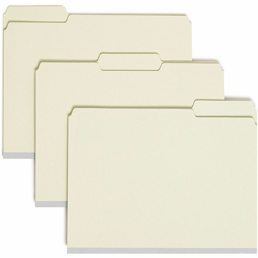 Smead 1/3 Tab Cut Letter Recycled Fastener Folder (SMD14944)
