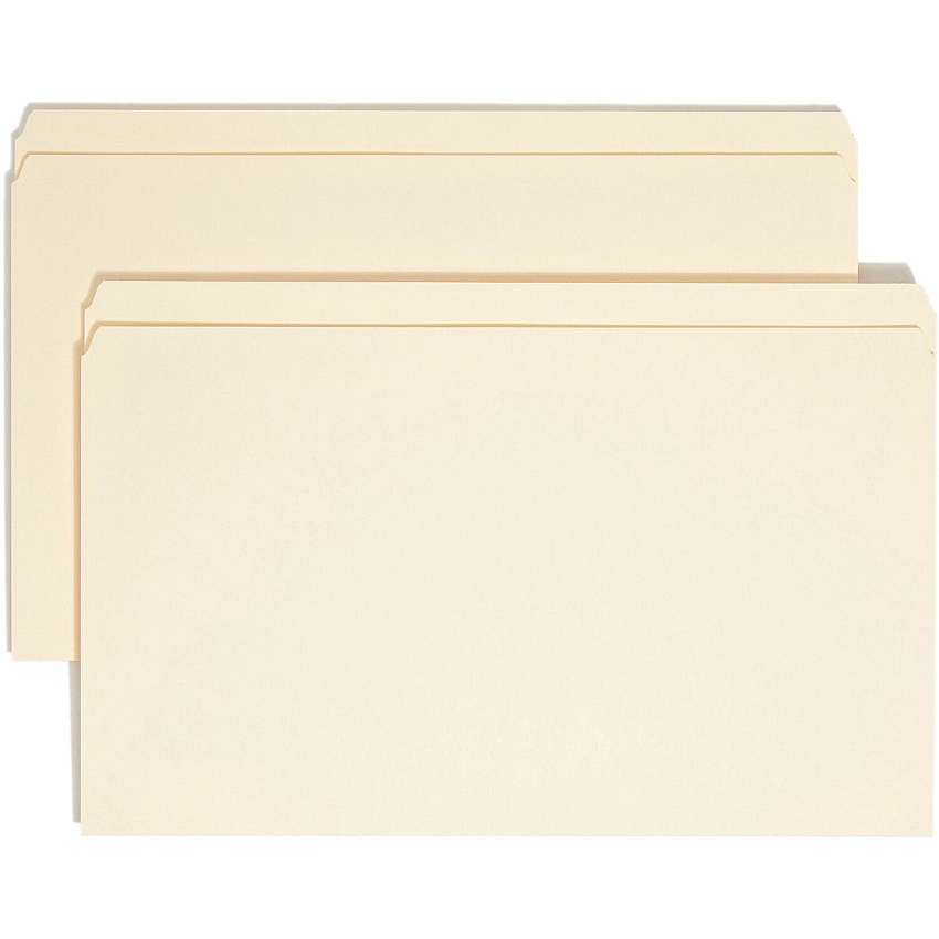 Smead Straight Tab Cut Legal Recycled Top Tab File Folder (SMD15300)
