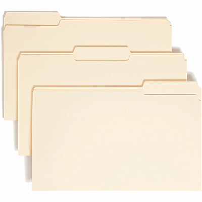Smead 1/3 Tab Cut Legal Recycled Top Tab File Folder (SMD15330)
