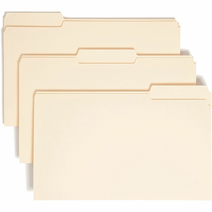 Smead 1/3 Tab Cut Legal Recycled Top Tab File Folder (SMD15330)