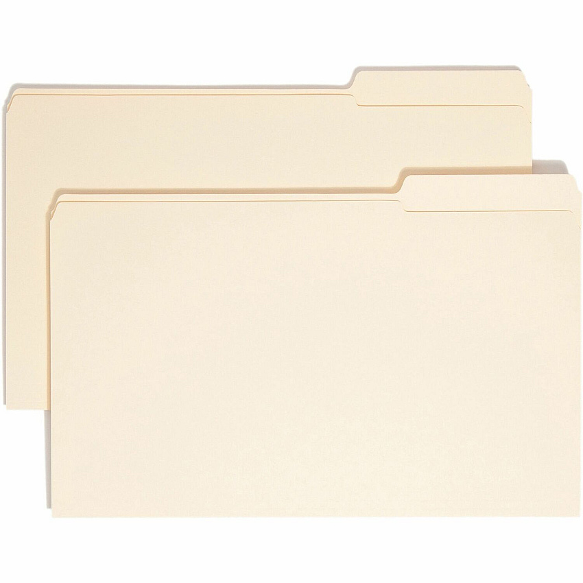 Smead 1/3 Tab Cut Legal Recycled Top Tab File Folder (SMD15337)
