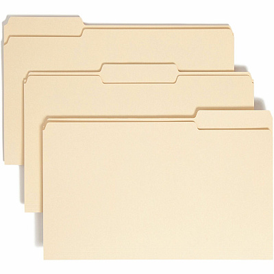 Smead 1/3 Tab Cut Legal Recycled Top Tab File Folder (SMD15339)
