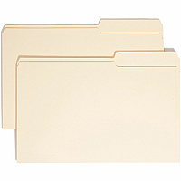 Smead 2/5 Tab Cut Legal Recycled Top Tab File Folder (SMD15385)