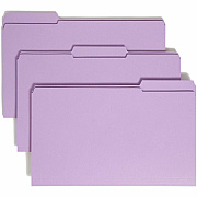 Smead Colored 1/3 Tab Cut Legal Recycled Top Tab File Folder (SMD17434)