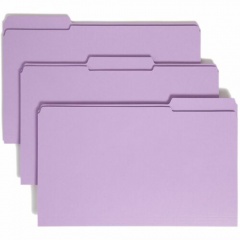 Smead Colored 1/3 Tab Cut Legal Recycled Top Tab File Folder (17434)