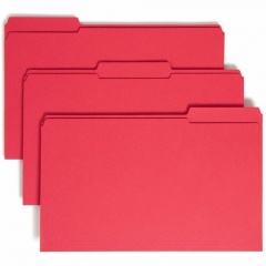 Smead Colored 1/3 Tab Cut Legal Recycled Top Tab File Folder (17734)