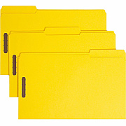 Smead Colored 1/3 Tab Cut Legal Recycled Fastener Folder (SMD17940)