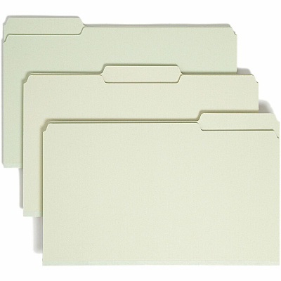 Smead 1/3 Tab Cut Legal Recycled Top Tab File Folder (SMD18230)