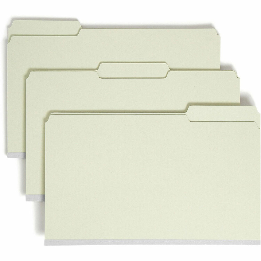 Smead 1/3 Tab Cut Legal Recycled Top Tab File Folder (SMD18234)