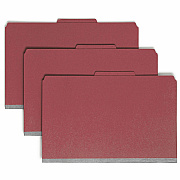 Smead SafeSHIELD Fastener 1-Divider Classification Folders (SMD18731)