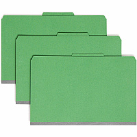 Smead SafeSHIELD Fastener 1-Divider Classification Folders (SMD18733)