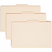 Smead 2/5 Tab Cut Legal Recycled Classification Folder (SMD19000)