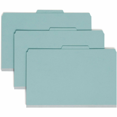 Smead SafeSHIELD 2/5 Tab Cut Legal Recycled Classification Folder (19030)