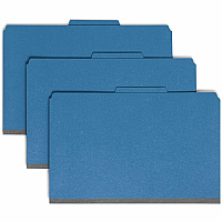 Smead SafeSHIELD 2/5 Tab Cut Legal Recycled Classification Folder (SMD19035)