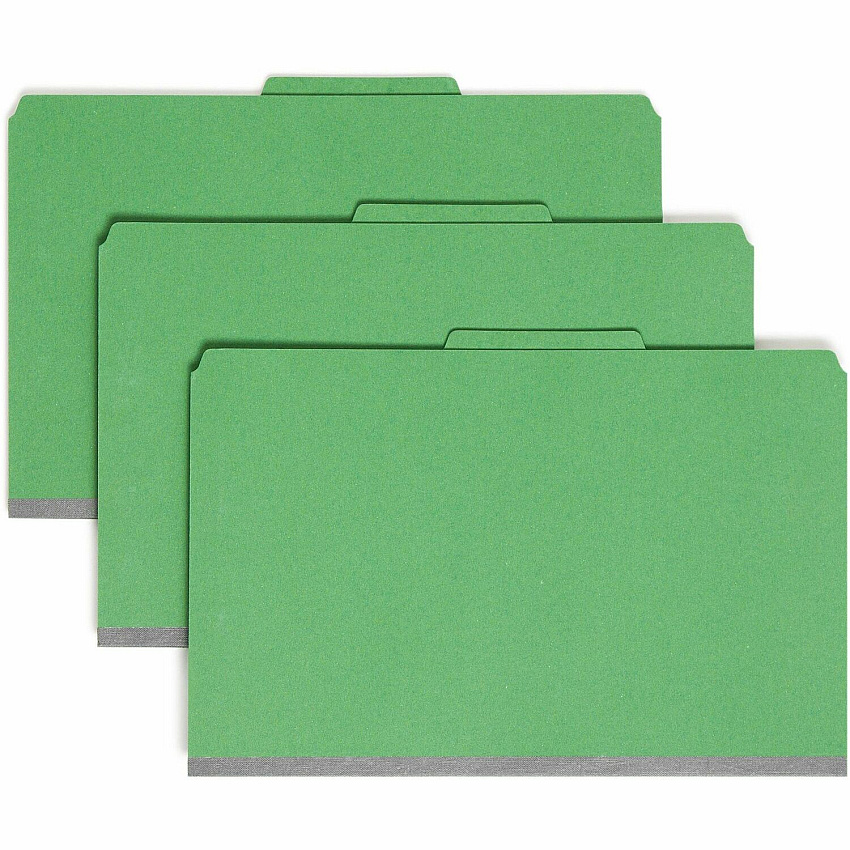 Smead Pocket Divider PressBoard Classification Folders (SMD19083)