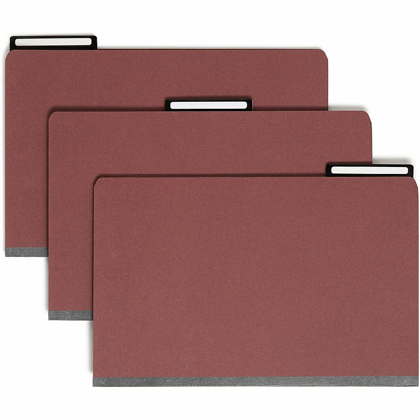 Smead SafeSHIELD 1/3 Tab Cut Legal Recycled Classification Folder (SMD19230)