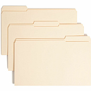 Smead 1/3 Tab Cut Legal Recycled Fastener Folder (SMD19534)
