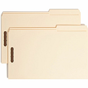 Smead 2/5 Tab Cut Legal Recycled Fastener Folder (SMD19587)