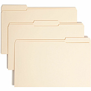 Smead 1/3 Tab Cut Legal Recycled Fastener Folder (SMD19595)