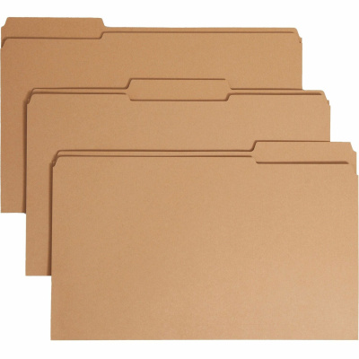 Smead 1/3 Tab Cut Legal Recycled Fastener Folder (19834)