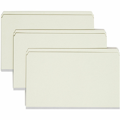 Smead Straight Tab Cut Legal Recycled Fastener Folder (SMD19910)