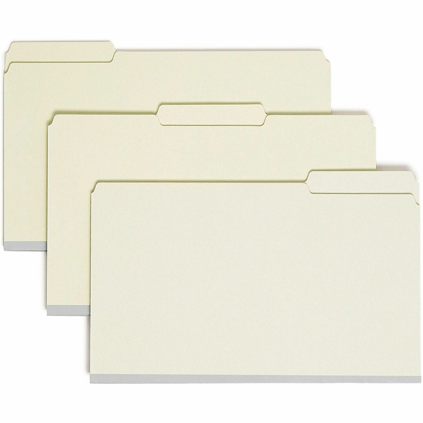 Smead 1/3 Tab Cut Legal Recycled Fastener Folder (SMD19931)