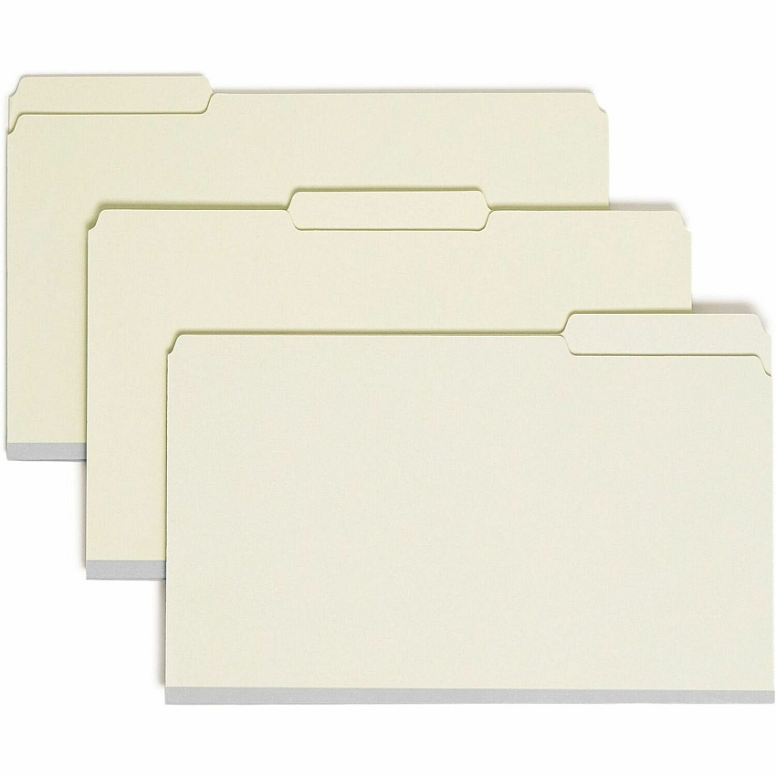 Smead 1/3 Tab Cut Legal Recycled Fastener Folder (SMD19934)