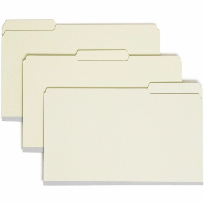 Smead 1/3 Tab Cut Legal Recycled Fastener Folder (19944)