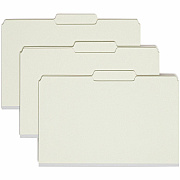 Smead 2/5 Tab Cut Legal Recycled Fastener Folder (SMD19982)