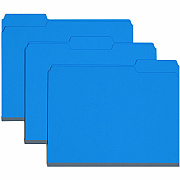 Smead Colored 1/3 Tab Cut Letter Recycled Top Tab File Folder (SMD21541)