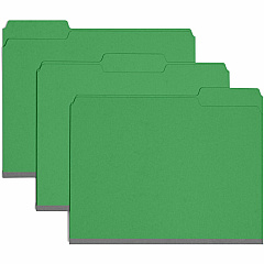 Smead Colored 1/3 Tab Cut Letter Recycled Top Tab File Folder (SMD21546)