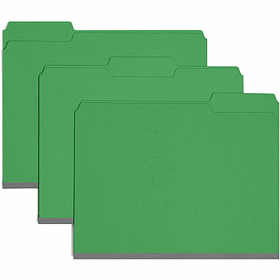 Smead Colored 1/3 Tab Cut Letter Recycled Top Tab File Folder (SMD21546)