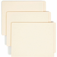 Smead Shelf-Master Straight Tab Cut Letter Recycled End Tab File Folder (SMD24110)