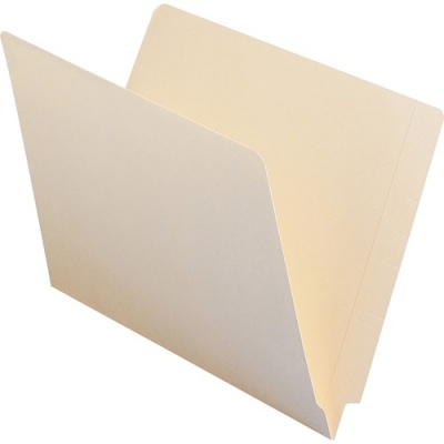 Smead Shelf-Master Straight Tab Cut Letter Recycled End Tab File Folder (24110)