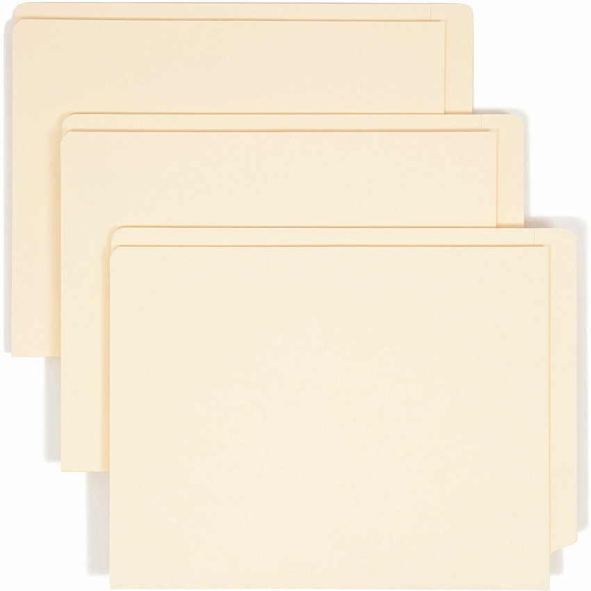 Smead Straight Tab Cut Letter Recycled File Pocket (SMD24115)