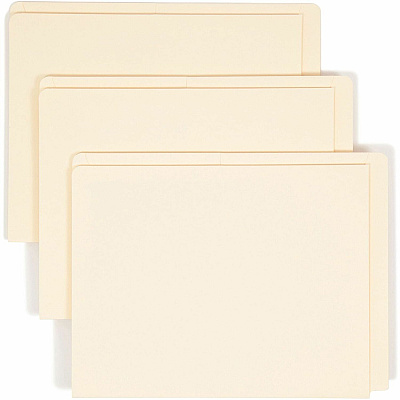 Smead Straight Tab Cut Letter Recycled File Pocket (SMD24117)