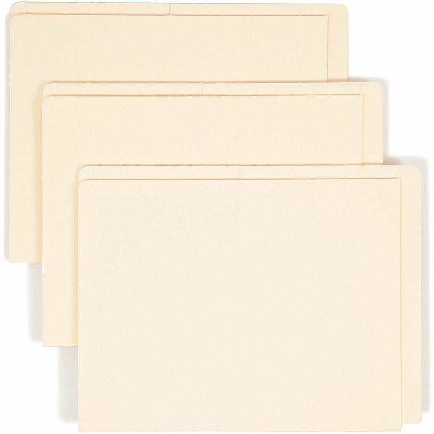Smead Straight Tab Cut Letter Recycled File Pocket (SMD24117)