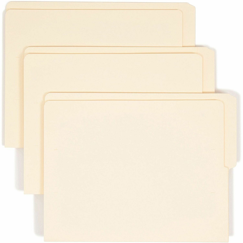 Smead Shelf-Master 1/2 Tab Cut Letter Recycled End Tab File Folder (SMD24127)