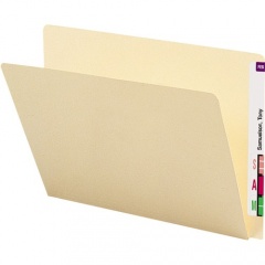 Smead Straight Tab Cut Letter Recycled End Tab File Folder (24250)