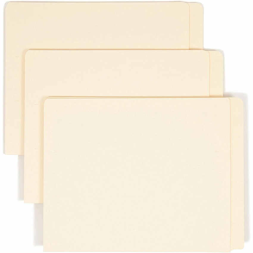 Smead Straight Tab Cut Letter Recycled End Tab File Folder (SMD24250)