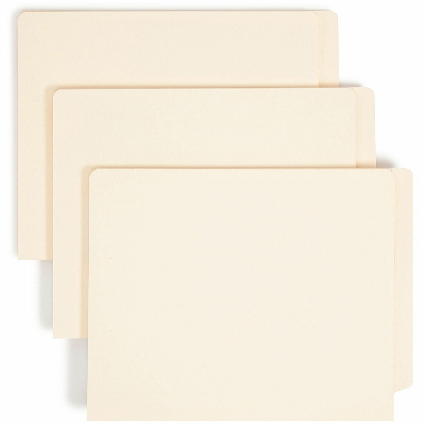 Smead Straight Tab Cut Letter Recycled End Tab File Folder (SMD24275)